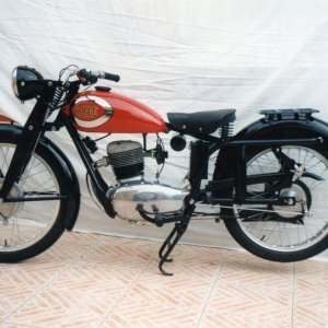 Gilera 125 Turismo - 1952